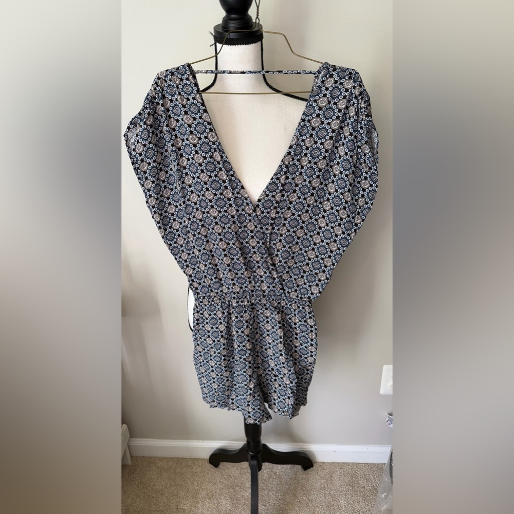 Deep V Romper - image 1